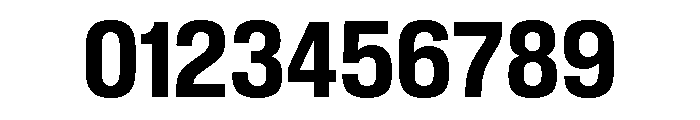 Sequel Sans Condensed Bold Font OTHER CHARS