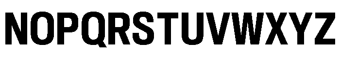 Sequel Sans Condensed Bold Font UPPERCASE