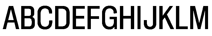 Sequel Sans Condensed Book Font UPPERCASE
