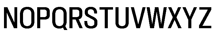Sequel Sans Condensed Book Font UPPERCASE