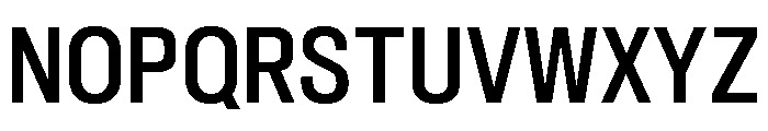 Sequel Sans Condensed Medium Font UPPERCASE