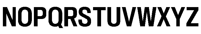 Sequel Sans Condensed Semi Bold Font UPPERCASE