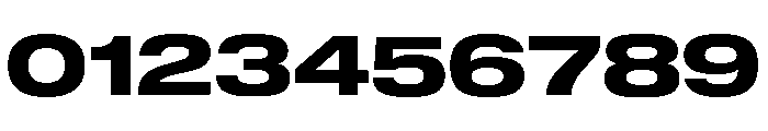Sequel Sans Extended Bold Font OTHER CHARS