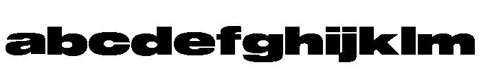 Sequel Sans Extended Extra Black FONT