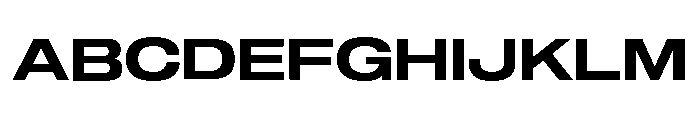 Sequel Sans Extended Semi Bold Font UPPERCASE