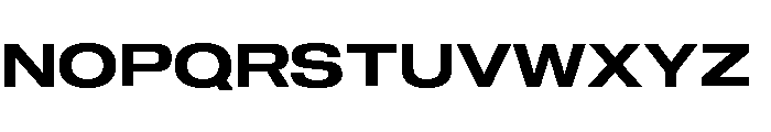 Sequel Sans Extended Semi Bold Font UPPERCASE