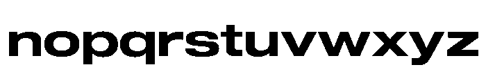 Sequel Sans Extended Semi Bold Font LOWERCASE