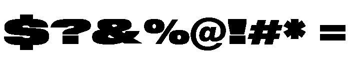 Sequel Sans Extended Ultimate Font OTHER CHARS