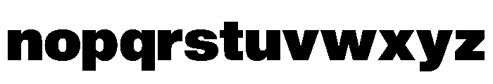 Sequel Sans Extra Black Font LOWERCASE
