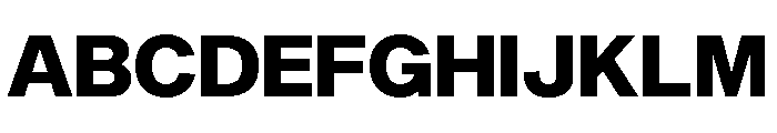 Sequel Sans Extra Bold Font UPPERCASE
