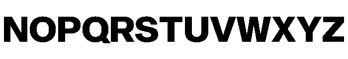 Sequel Sans Extra Bold Font UPPERCASE