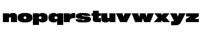 Sequel Sans Wide Ultimate Font LOWERCASE