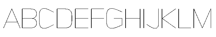 Sequenz Air Font UPPERCASE