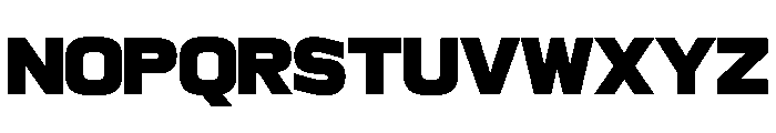 Sequenz Heavy Font UPPERCASE