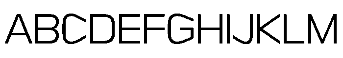 Sequenz Light Font UPPERCASE