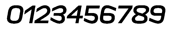 Sequenz Medium Italic Font OTHER CHARS