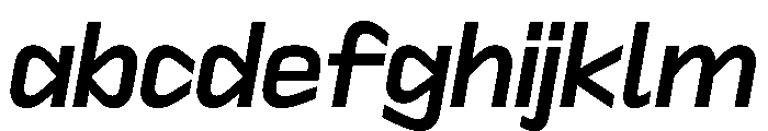 Sequenz Medium Italic FONT