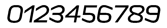 Sequenz Regular Italic Font OTHER CHARS