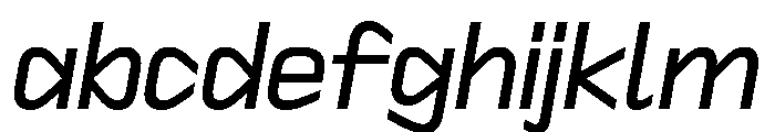 Sequenz Regular Italic FONT