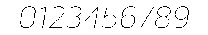 Serca VariableItalic Font OTHER CHARS