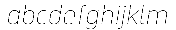 Serca VariableItalic FONT