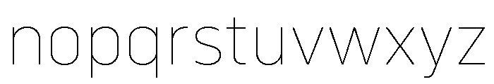 Serca Variable Font LOWERCASE