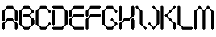 Serous Brook Font UPPERCASE