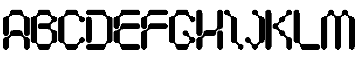 Serous Creek Font UPPERCASE