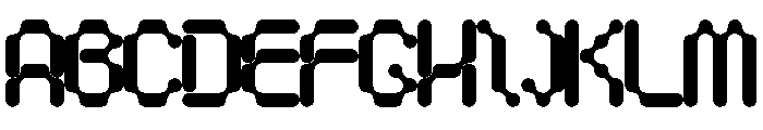 Serous River Font UPPERCASE