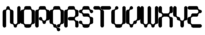 Serous Stream Font UPPERCASE