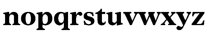 Serrif TRIAL Bold Instance Font LOWERCASE