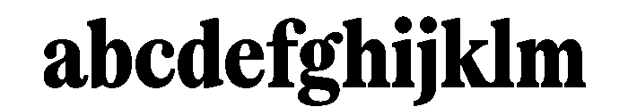 Serrif TRIAL CompressedHeavy Instance FONT
