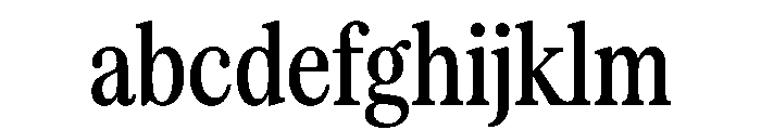 Serrif TRIAL CompressedMedium Instance FONT