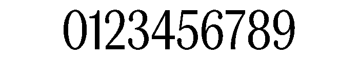 Serrif TRIAL CompressedRegular Instance Font OTHER CHARS