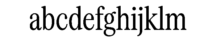 Serrif TRIAL CompressedRegular Instance FONT