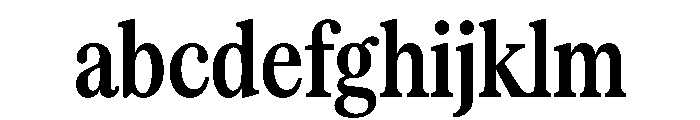 Serrif TRIAL CompressedSemiBold Instance FONT