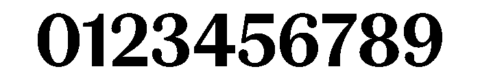 Serrif TRIAL CondensedBold Instance Font OTHER CHARS