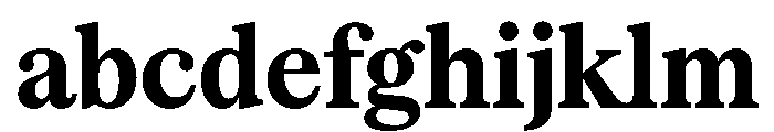 Serrif TRIAL CondensedBold Instance FONT