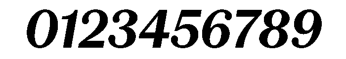 Serrif TRIAL CondensedBoldItalic Instance Font OTHER CHARS