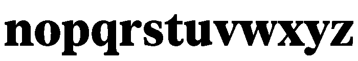 Serrif TRIAL CondensedHeavy Instance Font LOWERCASE