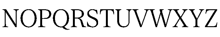 Serrif TRIAL CondensedLight Instance Font UPPERCASE