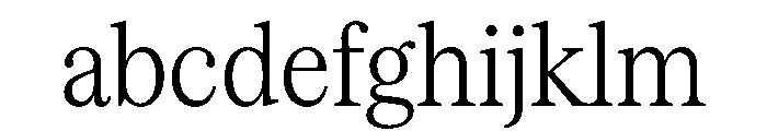 Serrif TRIAL CondensedLight Instance FONT