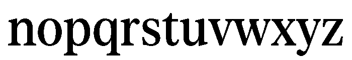 Serrif TRIAL CondensedMedium Instance Font LOWERCASE