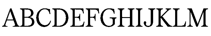 Serrif TRIAL CondensedRegular Instance Font UPPERCASE