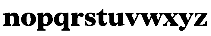 Serrif TRIAL Heavy Instance Font LOWERCASE