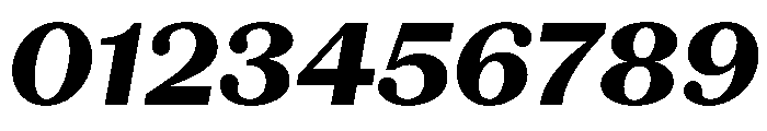 Serrif TRIAL HeavyItalic Instance Font OTHER CHARS