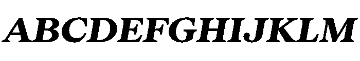 Serrif TRIAL HeavyItalic Instance Font UPPERCASE