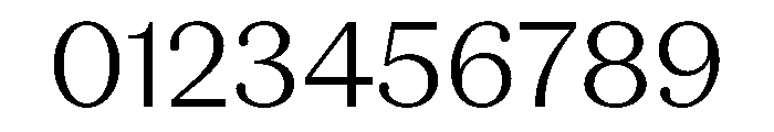 Serrif TRIAL Light Instance Font OTHER CHARS