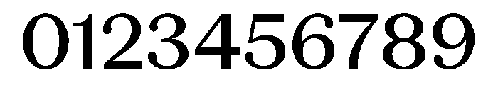 Serrif TRIAL Medium Instance Font OTHER CHARS