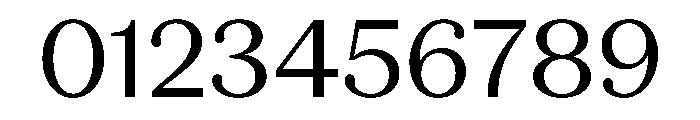 Serrif TRIAL Regular Font OTHER CHARS